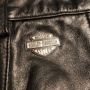 Harley Davidson Lace Up Leather Pants size 10
